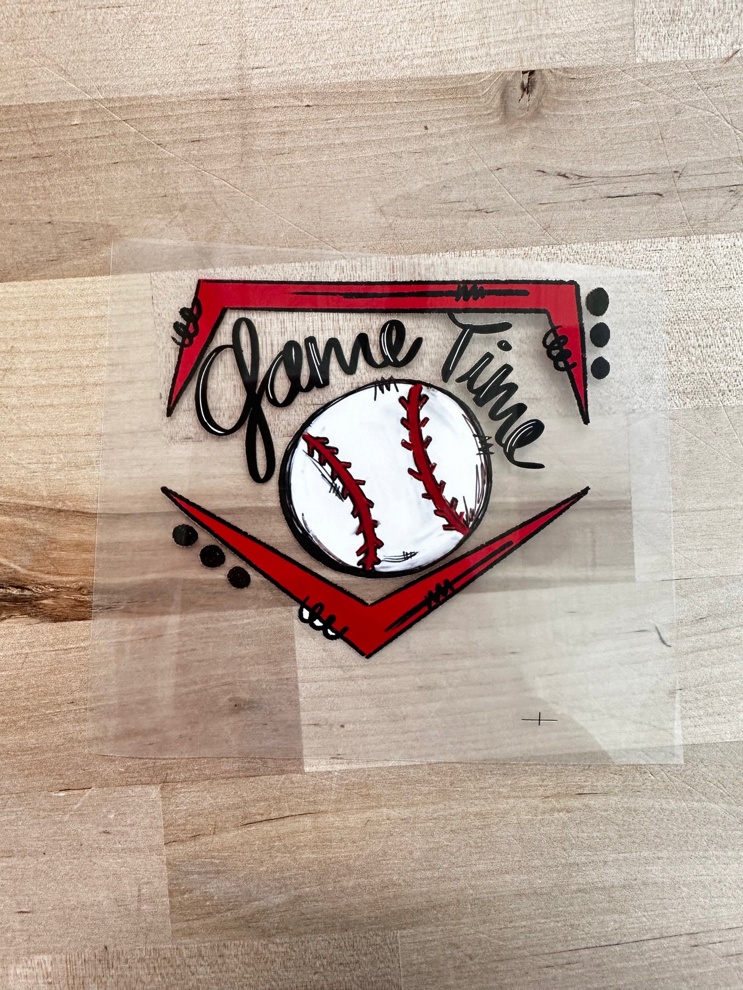 Game time baseball size / DTF TRANSFERPRINT TO ORDER