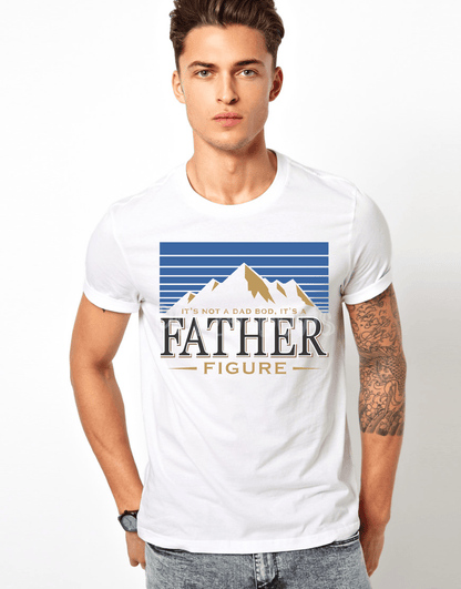 It's not a dad bod its a father figure mountains Adult size DTF TRANSFER PRINT TO ORDER 66 - Do it yourself Transfers
